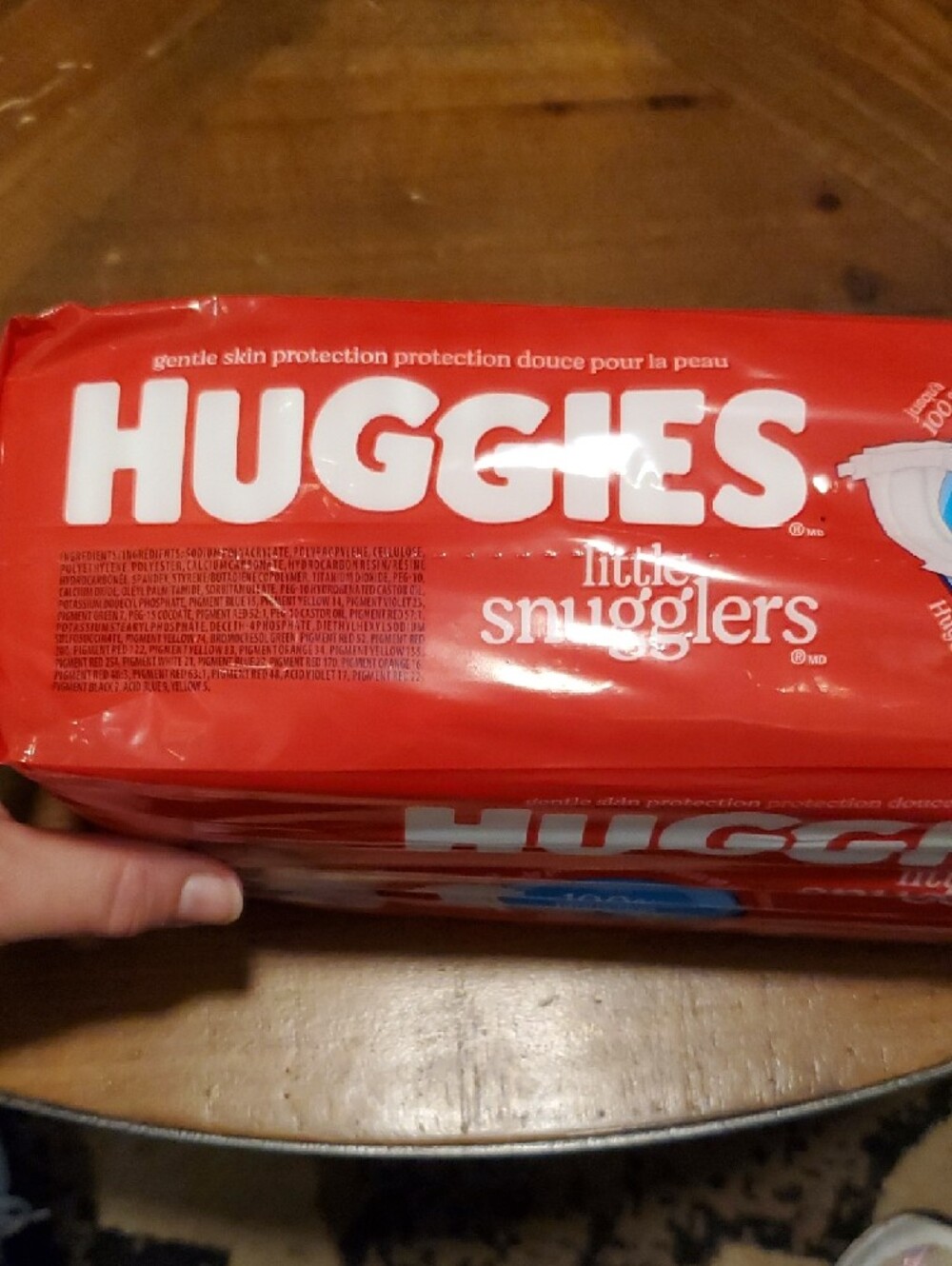 Huggies Little Snugglers 30 Count Newborn Diapers - Red - Picture 2 of 4